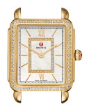 18mm Deco II Diamond Watch Head, Gold