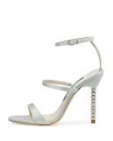 Rosalind Strappy Bridal Sandal, Ice Blue