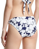 Floral-Print Swim Bottom