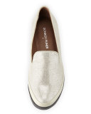 Verve Metallic Comfort Slip-On, Light Camel