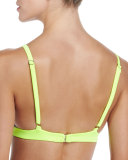 Loulou Printed Jersey Swim Top