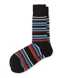 Mondo Multicolor-Stripe Socks