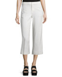 Tailored-Fit Pleated Culottes