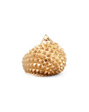 18k Pink Gold Herisson Hedgehog Ring, Size 6