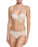 Passion Sexy Boxer Bikini Briefs, Pink Cream