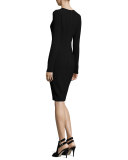 Iman Seamed Sheath Dress
