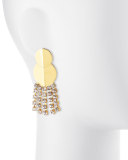 Imperial City Crystal Chain Earrings
