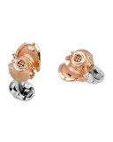 Diving Helmet Cuff Links