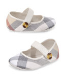 Baldwyn Check Mary Jane, Heritage Stone, Infant