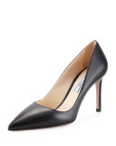 Basic Pointed-Toe Pump, Black (Nero)