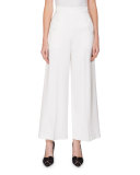 Ward High-Rise Cropped Pants, White