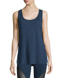 Double Time Layered Jersey Sports Tank