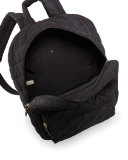 ridge st. siggy quilted backpack, black