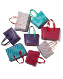 Marlborough Iphis Printed Little Tote Bag, Red