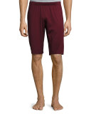 Giorgio Short-Sleeve Lounge Shirt and Shorts Set, Stripe