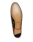 New Jordaan Brocade Horsebit Loafer, Floral