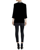 Nova Embroidered-Panel Cotton Tunic 