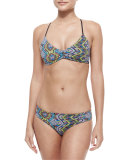 Ixtapa Printed Reversible Swim Top