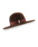 Kyleigh Hand-Blocked Wide-Brim Hat
