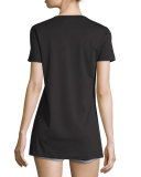 Designers Know Nothing Yet Jersey Tee, Black