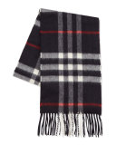 Cashmere Exploded Check Scarf