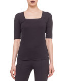 Elements Square-Neck Top