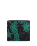 Camo-Print Stars Bi-Fold Wallet