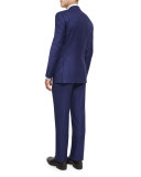 Sienna Contemporary-Fit Tonal-Stripe Two-Piece Suit, Blue