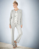 Stretch-Cotton Interlock Pants 
