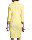 Jacquard Jacket & Matching Sheath Dress Set