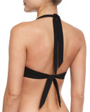 Oslo U-Bar Halter Swim Top, Available in D-G Cup