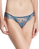 Nuits A Marrakesh Lace Panties, Metal Sapphire