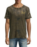 Bleached Tie-Dye Logo T-Shirt