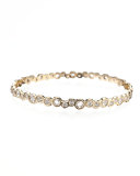 Stardust 18k Gold Couture Diamond Bubble Bangle