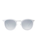 Baja East Shout Square Sunglasses, Baja White