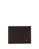 Logo Saffiano Card Case