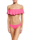 Gypsy Off-the-Shoulder Bandeau Swim Top