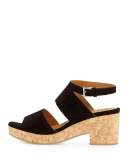 Match Low-Heel Cork Sandal