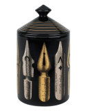 Fornasetti Pennini Nero Scented 300gr Candle