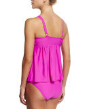 Cabana Solids Tankini Swim Top
