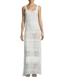 Ios Lace Beach Maxi Dress, Off White