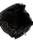 Tessuto Quilted Utilitarian Backpack, Black