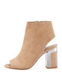 Fenmore Peep-Toe Bootie, Sand