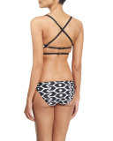 Africana Printed Swim Top