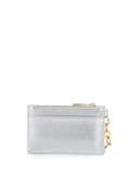 Robinson Zip Card Key Fob, Silver