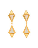 Heraldry Convoy Double-Drop Earrings