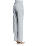 Stretch-Cotton Interlock Pants 