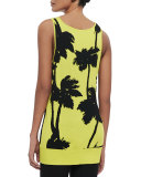Miami-Print Long Tank 