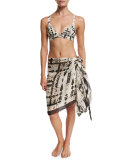 Giselle Kimono/Sarong Coverup, Beige