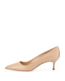 BB Patent Leather Pump, Nude